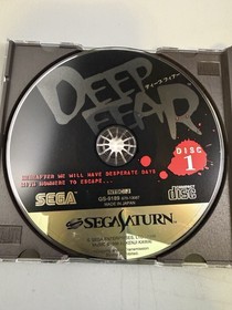 DEEP FEAR Sega Saturn JP Japan CIB Great Shape Us Seller Free Shipping