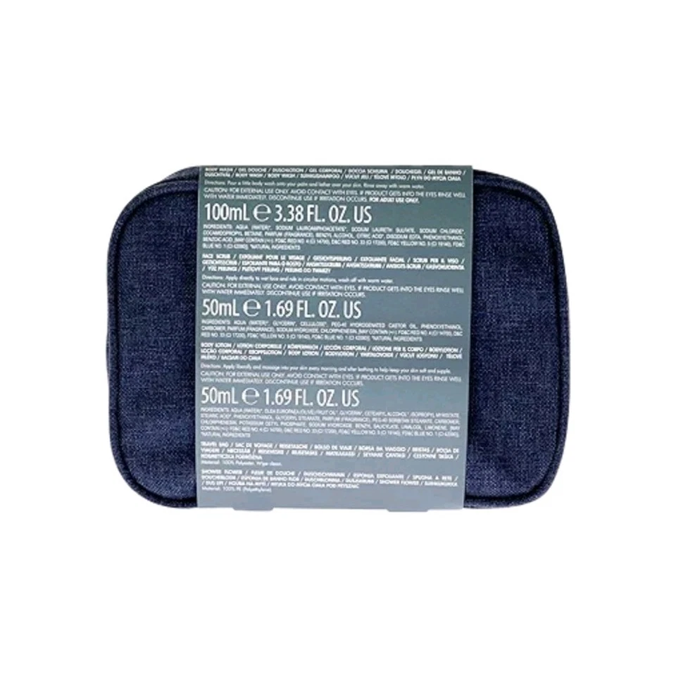 Skin Expert 5PC Set Travellers Bag For Men - Image 2 of 4