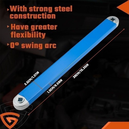 Upgraded Impact Ready Offset Extension Wrench, Tight Reach Extension Wrench Set - Picture 9 of 13