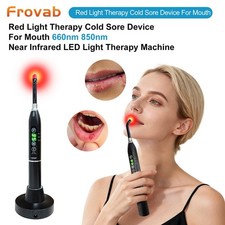 660 850nm Cold Sore Red Light Therapy Device Cold Sore Canker Therapy for Mouth