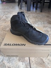 Salomon L40921800 XA Forces Mid GTX EN Stivali Uomo Nero