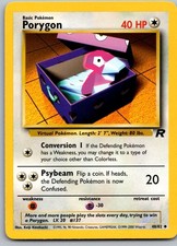 Porygon Unlimited Uncommon Team Rocket 48/82 LP on eBay