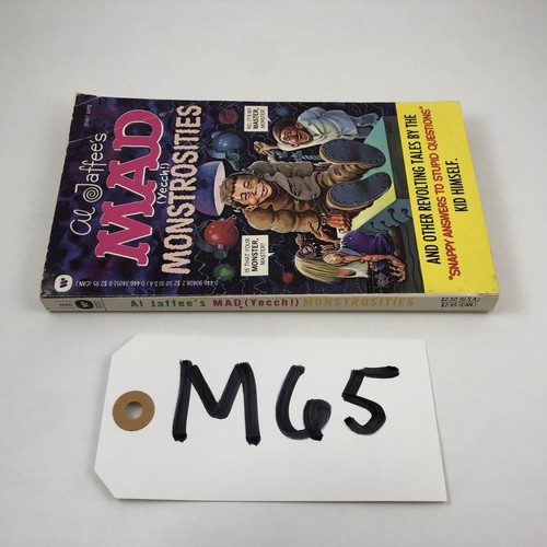 AL JAFFEE'S MAD MONSTROSITIES : Vintage Mad Magazine Paper Back Pocket Book - Picture 3 of 3
