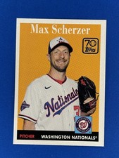 2021 Topps - 70 Years of Topps Baseball Series 2 Max Scherzer #70YT-8