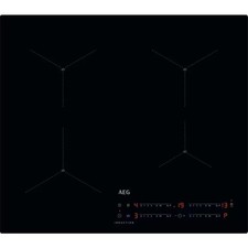 Image of AEG IAX64411CB 7000 Series 60cm 4 Zone Induction Hob SenseBoil Hob2Hood Black