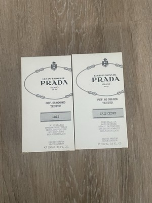 Prada Les Infusions Iris &  Iris CEDRE 3.4 Oz / 100 Ml Parfum  Women Tester
