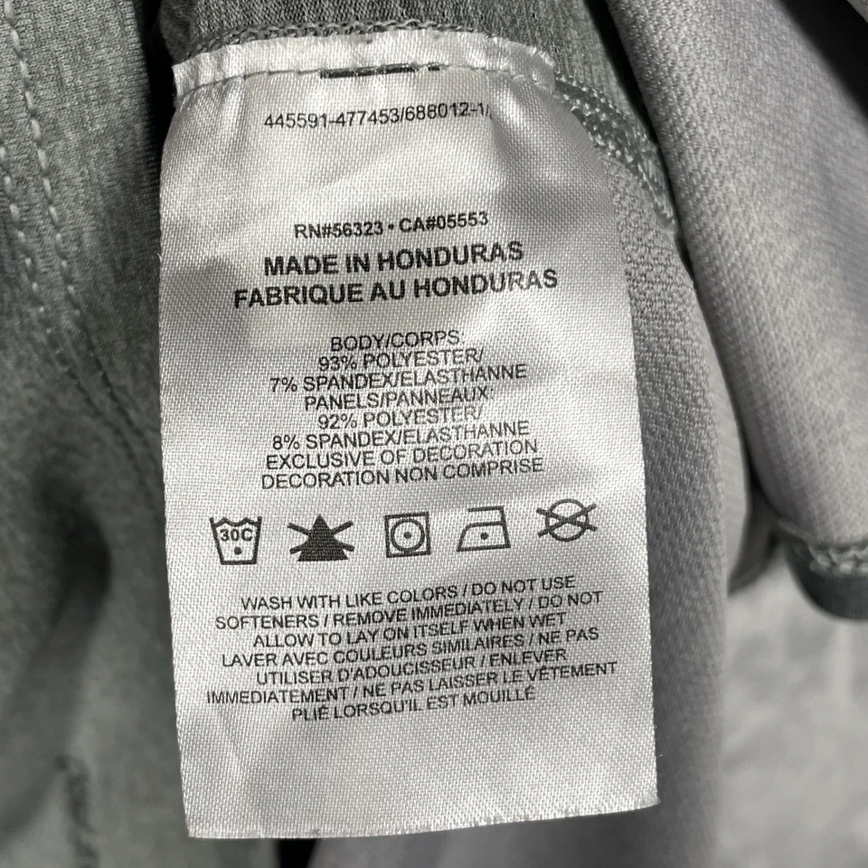 Nike Pro Dri-FIT Camisa Manga Larga Para Hombres 2XL Gris Calce Ajustado Entrenamiento Atlético Top Foto 4 de 4