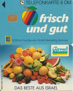 K 002 B 01.94 EDEKA das Beste aus Israel Telefonkarte