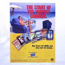 2002 Blockbuster Summer DVDs Promo Vintage Pr...