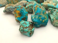 150g - Vintage 70's Mixed Mines Turquoise Rough