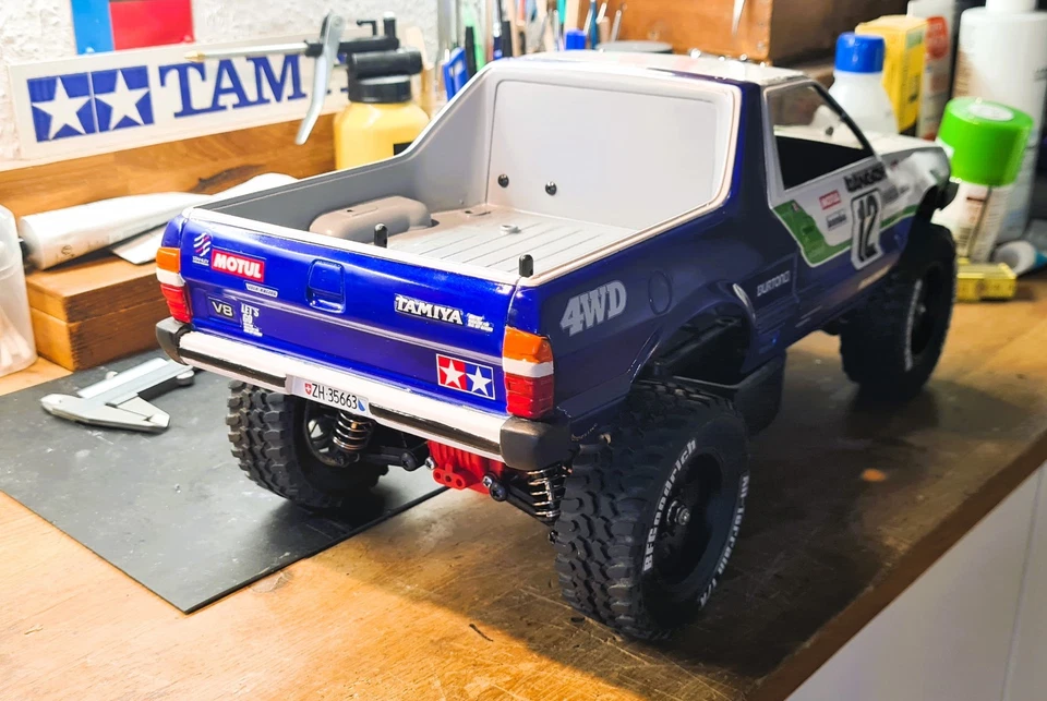 Tamiya Subaru Brat (Body 58038) mit TA02T - 4WD Truck Chassis - Bild 3 von 4