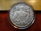 Poseidon Ocean Emperor Lost City of Atlantis 1 Oz .999 Fine Silver Bullion Round