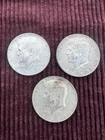 Lot Of 3 40% Silver Kennedy Half Dollars 2 - 1967, 1969D** Circulated Lot 013