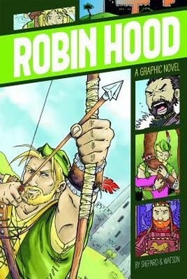Robin Hood : A Graphic Novel Hardcover Stone Arch Books