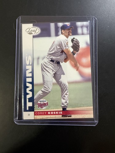 2002 Leaf Corey Koskie #83 card