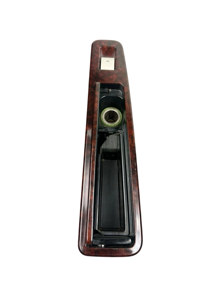 Cenicero interruptor ventana puerta trasera izquierda Lincoln Town Car 2009-2011 grano de madera OEM Foto 4 de 4
