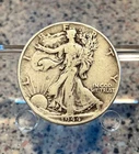 1941 Walking Liberty Silver Half Dollar Circulated 90% Silver Free Shipping! #4