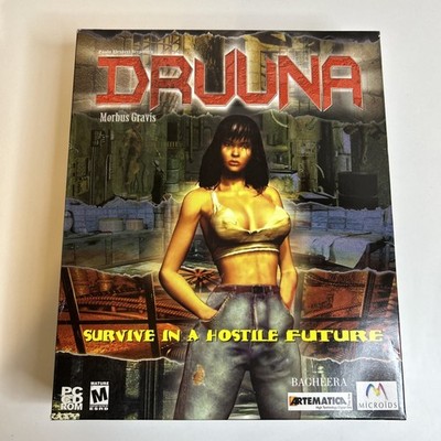 Druuna Morbus Gravis 2001 BIG BOX NEW Factory Sealed PC CD ROM Adventure