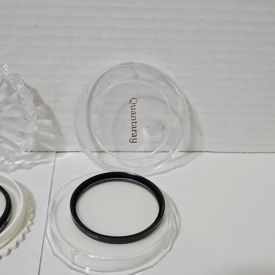 Lot 3 Camera Lens Quantaray 55mm C.P.L. & 6X-Cross & Teffen Center Spot  Japan - Image 4 of 4