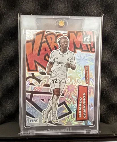 2022-23 EDUARDO CAMAVINGA DONRUSS FIFA KABOOM! REAL MADRID!