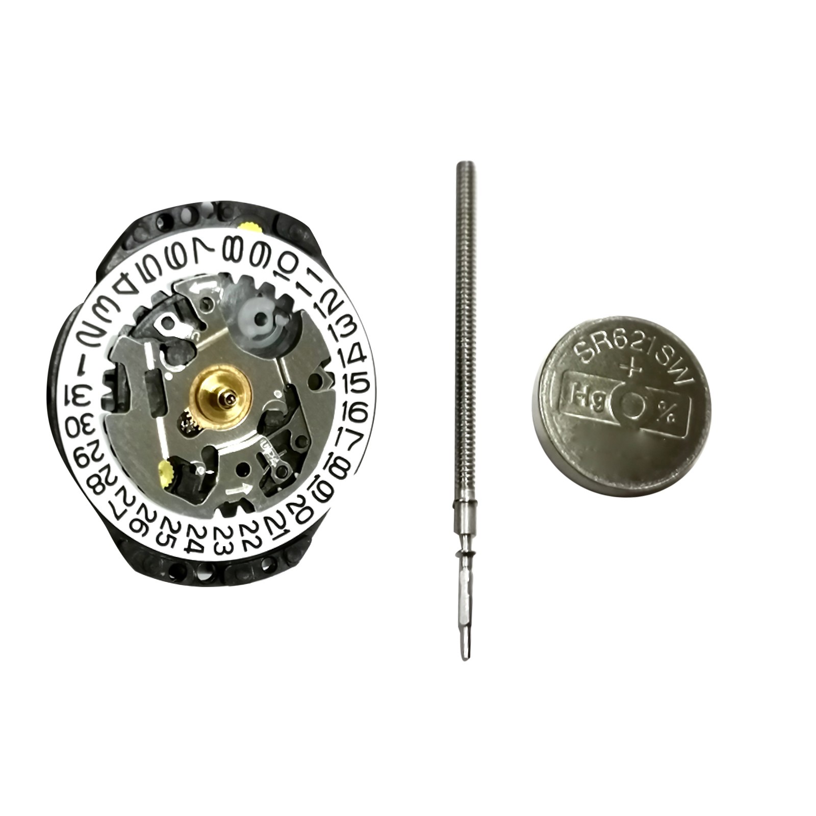 3-Hands Quartz Watch Movement Date at 3 For Japan VX82 VX82E Replace Accessory