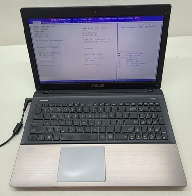 Asus R500A-RH52 15.6'' Laptop Intel Core i5-3210M 6GB Ram NO HD/OS (FL)
