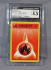 FIRE ENERGY Pokemon 1999 Base Set 1st Ed. Shadowless Card 98/102 CGC 8.5 NM/M+