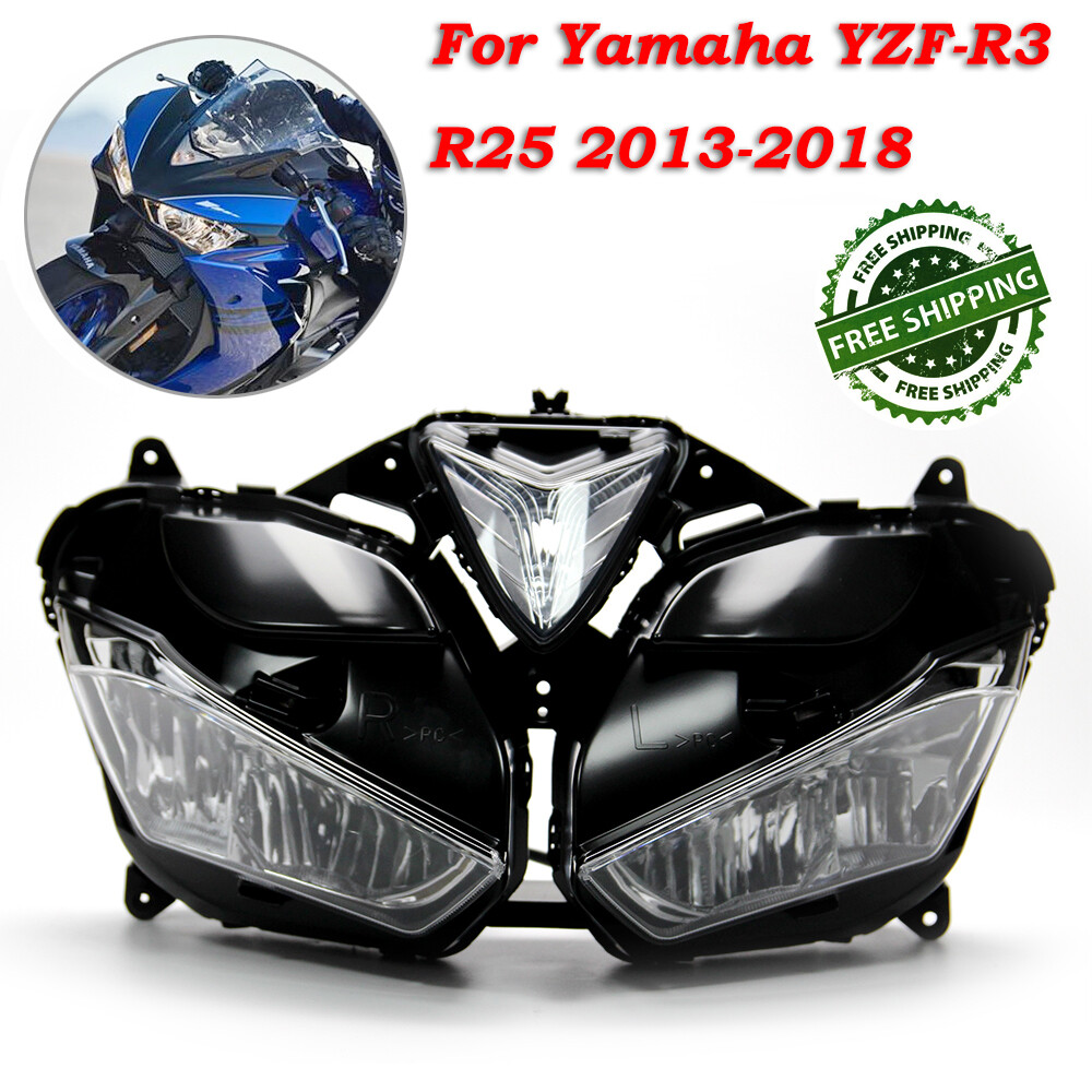 Front Headlight Assembly for Yamaha YZF-R3 YZF-R25 2013 2014 2015