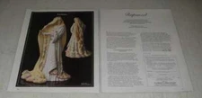1987 Lenox Rapunzel Ad - intricately sculptured