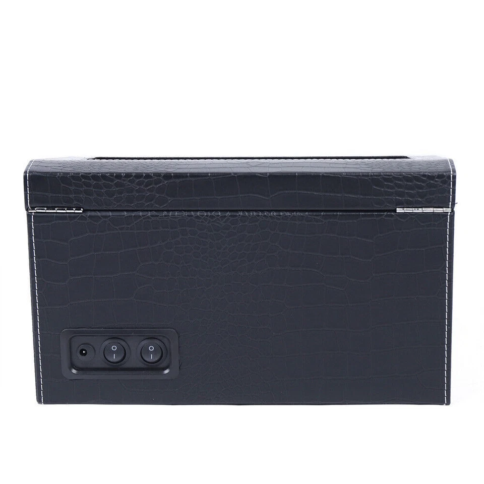 Mode Montres Remontoir 4+6 Automatique Tourne Ecrin Boîte de Rangement boîtier - Photo 2/4