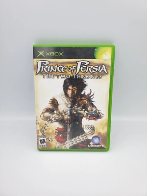 Prince of Persia The Two Thrones Microsoft Xbox 2005 Tested Working 