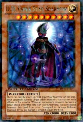 YUGIOH D.D. Esper Star Sparrow Deck Complete 40 - Cards