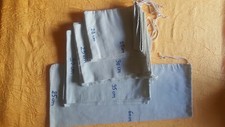 1 lot de 12 sacs à vrac en coton BIO alimentaire, sac à provisions. zéro waste.