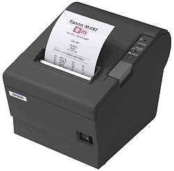 EPSON TM-T88V WIFI POS BON PRINTER - M244A - ZWART - Afbeelding 1 van 1