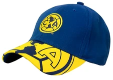 Club América Adjustable Hat by Rhinox – Official Licensed Blue & Yellow Cap