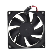 2pin 80 80 25mm 12V 0.08A mute cooling fan for TIANXUAN TX8025L12S