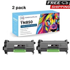 2 PK TN850 TN-850 TN820 Toner Cartridge For Brother TN820 MFC-L5800DW MFC-L5850D