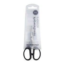 Image of 4 Inch Korbond Needle Work Stainless Steel Multi Purpose Scissor With Soft Grip