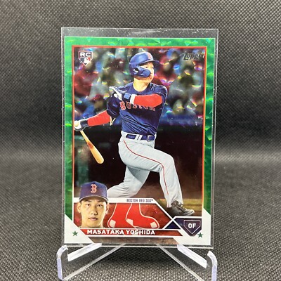 2023 Topps Series 2 MASATAKA YOSHIDA #471 Green 2023 RC #298 2023 Topps Series 2 MASATAKA YOSHIDA #471 Green 2023 RC #298