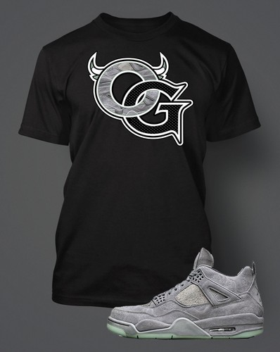 OG T Shirt to Match KAWS JORDAN 4 Shoe 