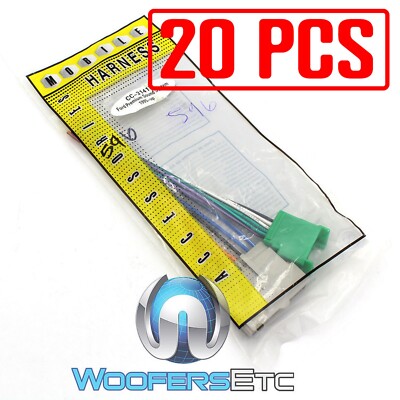 20 pcs CC-31417 70-5600 FWH-596 FORD PREMIUM SOUND SYS CAR STEREO WIRE HARNESS