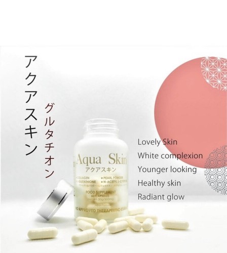 Aqua Skin Glutathione 60 Capsules Best Seller - Picture 6 of 16