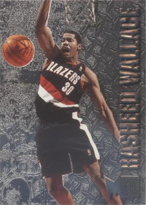 Metalin Rasheed 1 1996-97 Fleer Metal - Rasheed Wallace #208 Precious Metal for sale ...
