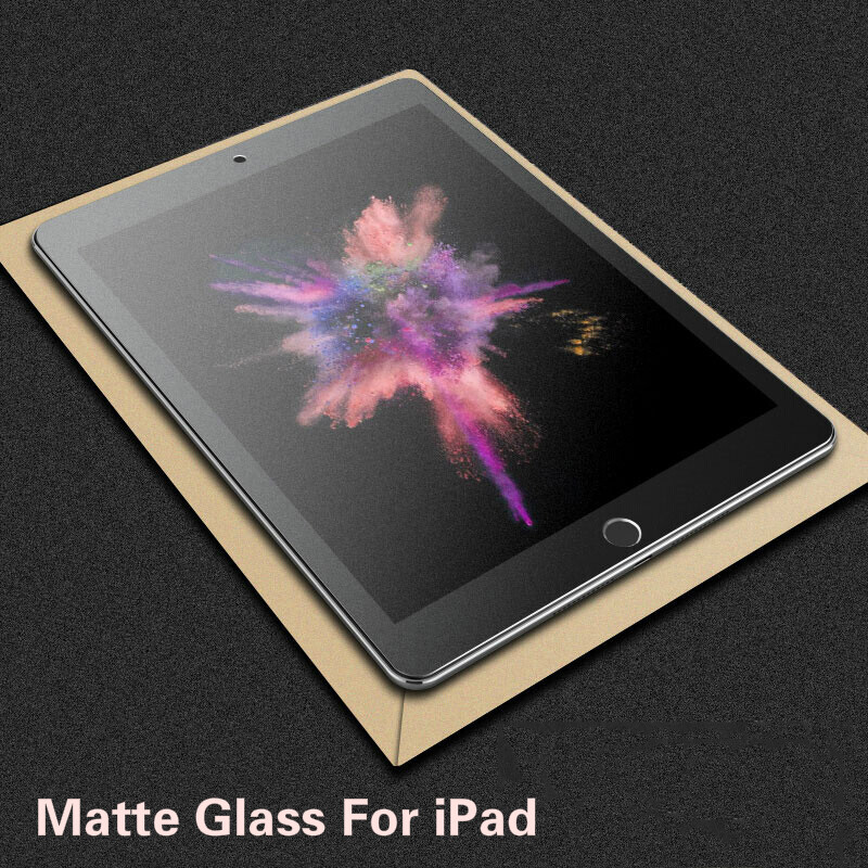 Protection écran Verre Trempé 9H Pour IPad Air/Pro/Mini - Anti-rayures, Anti-empreintes, Compatible Multiple Modèles