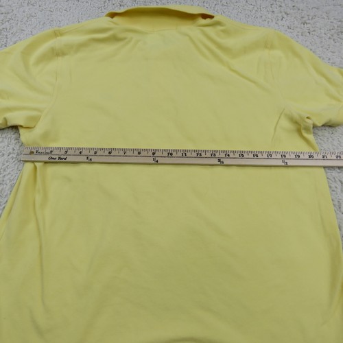 Southern Tide Poloshirt Herren mittelgelb Cottton Fisch Angeln Wandern Wandern - Bild 8 von 15