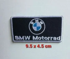 BMW Motorrad round Car Badge Iron or sew on Embroidered Patch