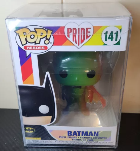 Funko Pop! Vinyl: DC Universe - Batman (Rainbow) #141 w/Protector