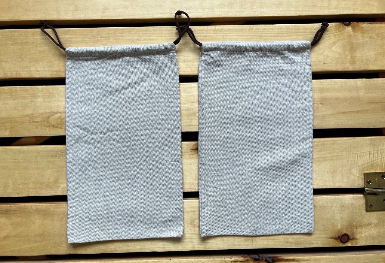 SAINT LAURENT Hermes Borse Polvere Scarpe con Logo Made in Italy