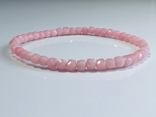Rosa Opal Stretch Armband facettiert 5mm Top Qualität Natur Heilstein chakra - Bild 8 von 11