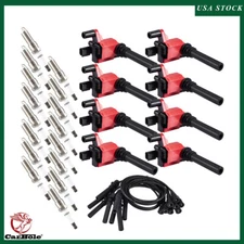For 2003-2005 Dodge Ram 2500 5.7L V8 8 Ignition Coil+16 Spark Plug+8 Wire UF505